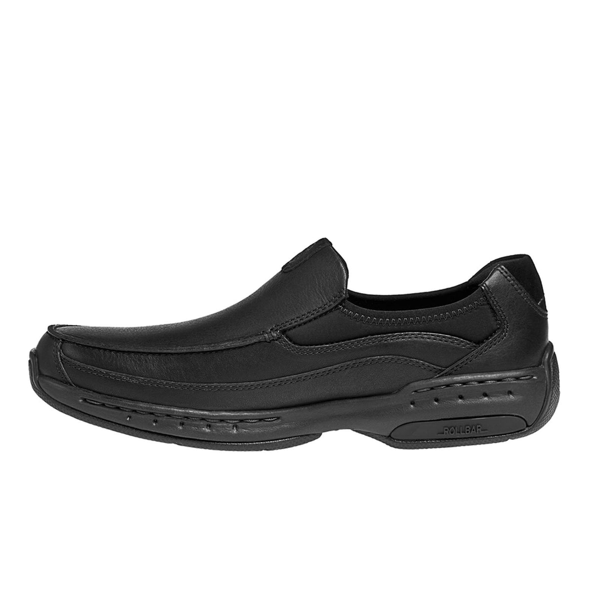 Dunham Wade Slip On (Men) - Black Dress-Casual - Slip On - The Heel Shoe Fitters