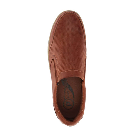 Propet Logan Slip On (Men) - Brown Dress-Casual - Slip Ons - The Heel Shoe Fitters