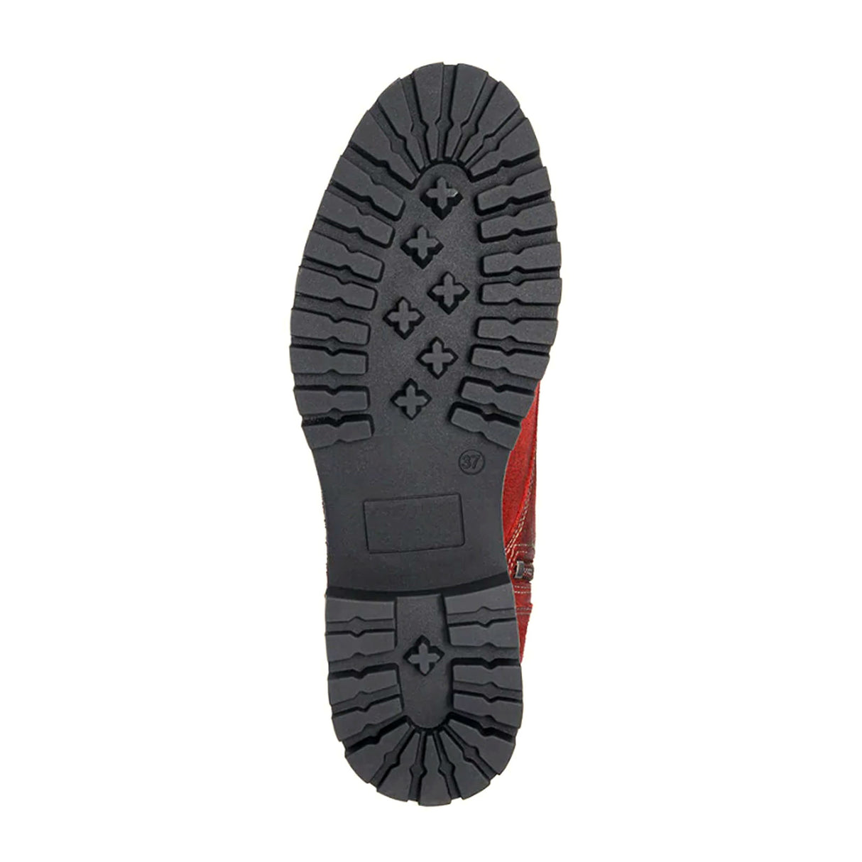 Taos Main Street Lace Up Mid Boot (Women) - Garnet Rugged Leather Boots - Casual - Mid - The Heel Shoe Fitters