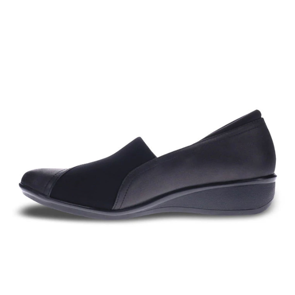 Revere Naples Stretch Loafer (Women) - Onyx Dress-Casual - Loafers - The Heel Shoe Fitters