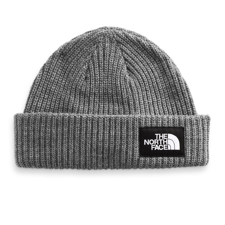 The North Face Salty Beanie (Unisex) - TNF Medium Grey Heather Accessories - Headwear - The Heel Shoe Fitters