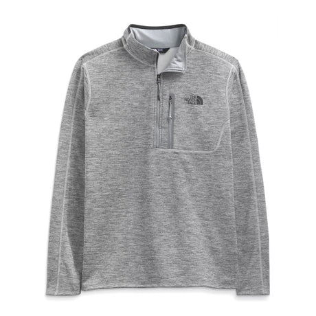 The North Face Canyonlands 1/2 Zip (Men) - TNF Medium Grey Heather Apparel - Top - Long Sleeve - The Heel Shoe Fitters