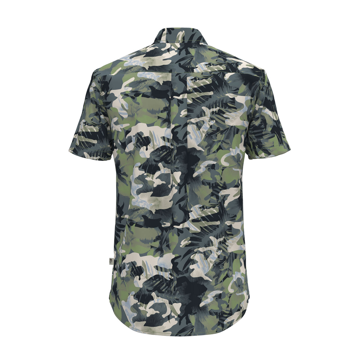 The North Face Baytrail Pattern Short Sleeve Shirt (Men) - Forest Shade Tropical Camo Apparel - Top - ShortSleeve - The Heel Shoe Fitters