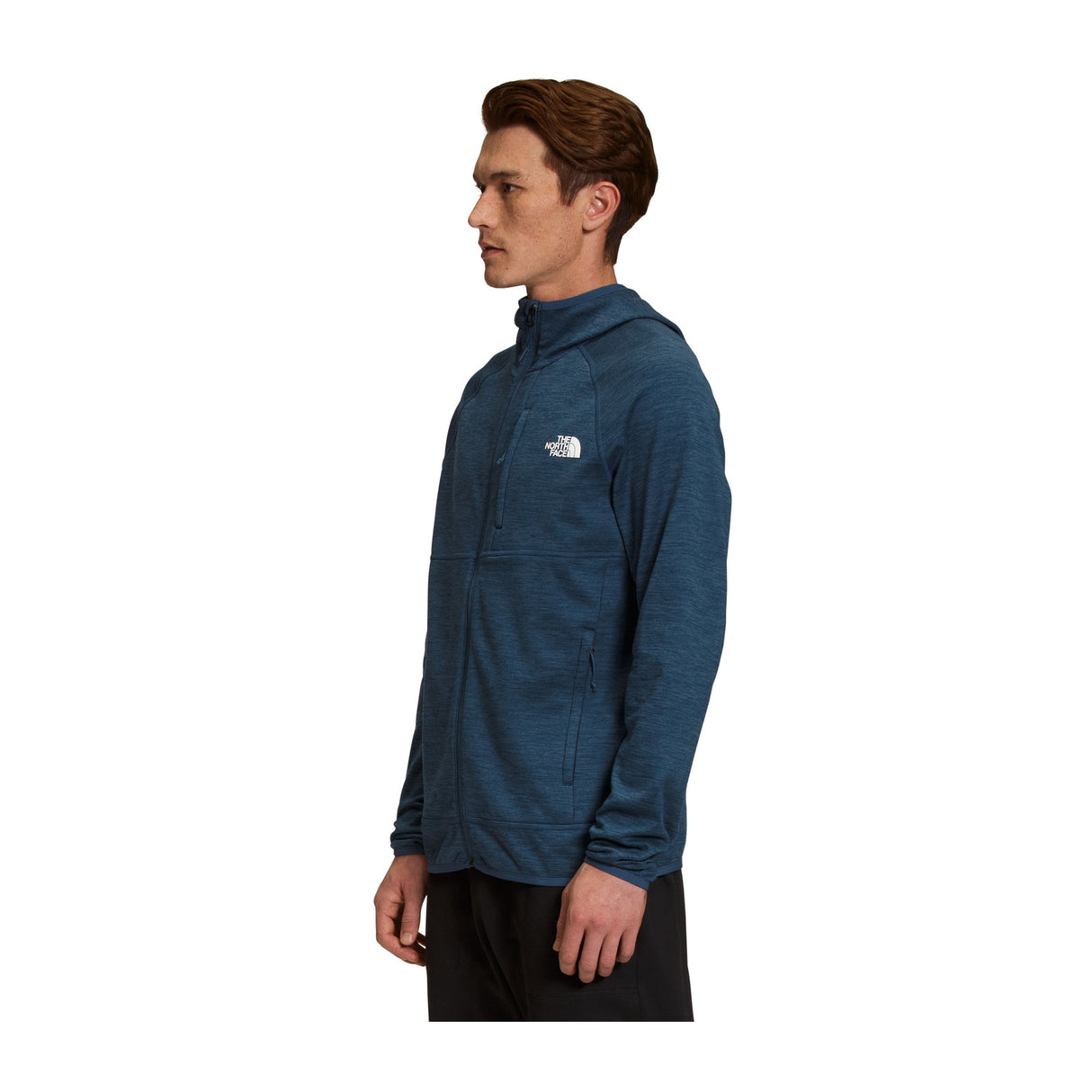 The North Face Canyonlands Hoodie (Men) - Shady Blue Heather Apparel - Jacket - Lightweight - The Heel Shoe Fitters