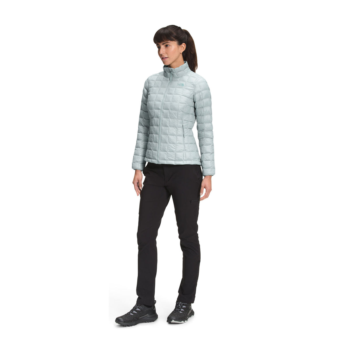 The North Face ThermoBall 2.0 Eco Jacket (Women) - Silver Blue Apparel - Jacket - Winter - The Heel Shoe Fitters