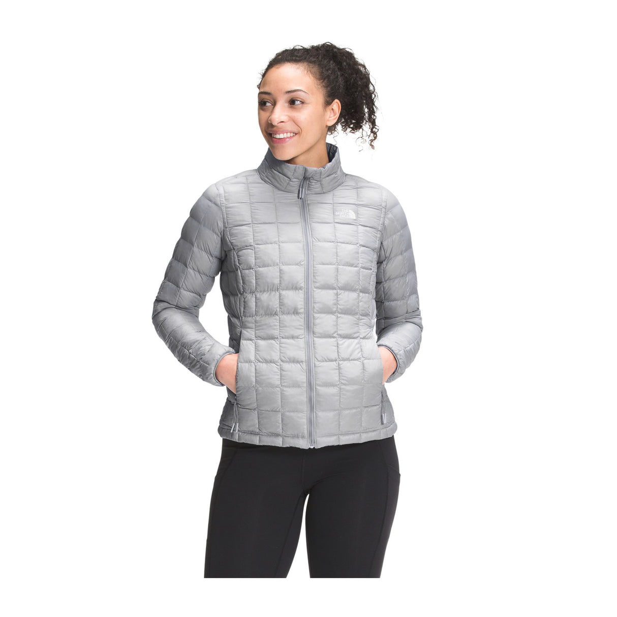The North Face ThermoBall 2.0 Eco Jacket (Women) - Meld Grey Apparel - Jacket - Winter - The Heel Shoe Fitters