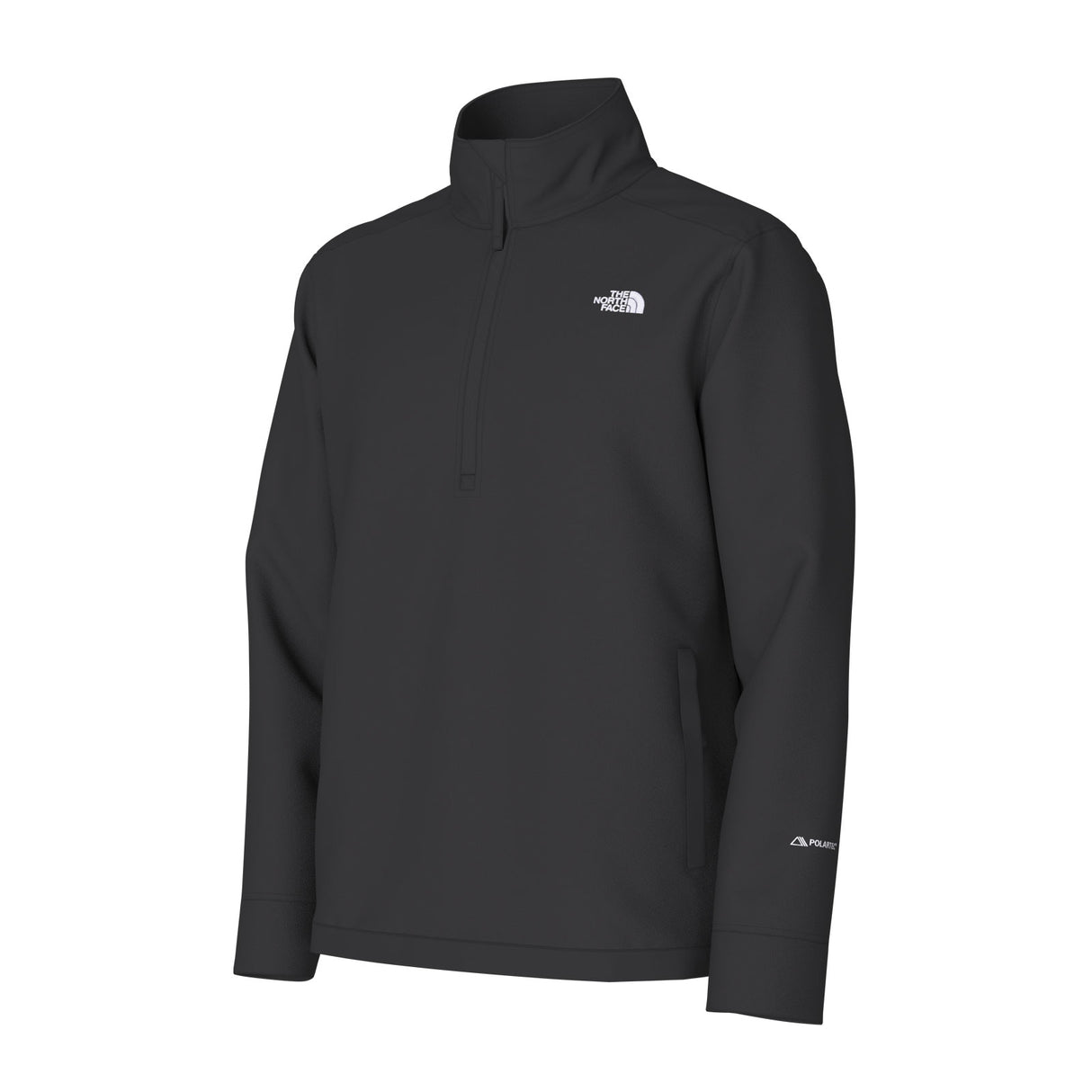 The North Face Alpine Polartec 200 1/4 Zip (Men) - TNF Black/TNF Black Apparel - Top - Long Sleeve - The Heel Shoe Fitters