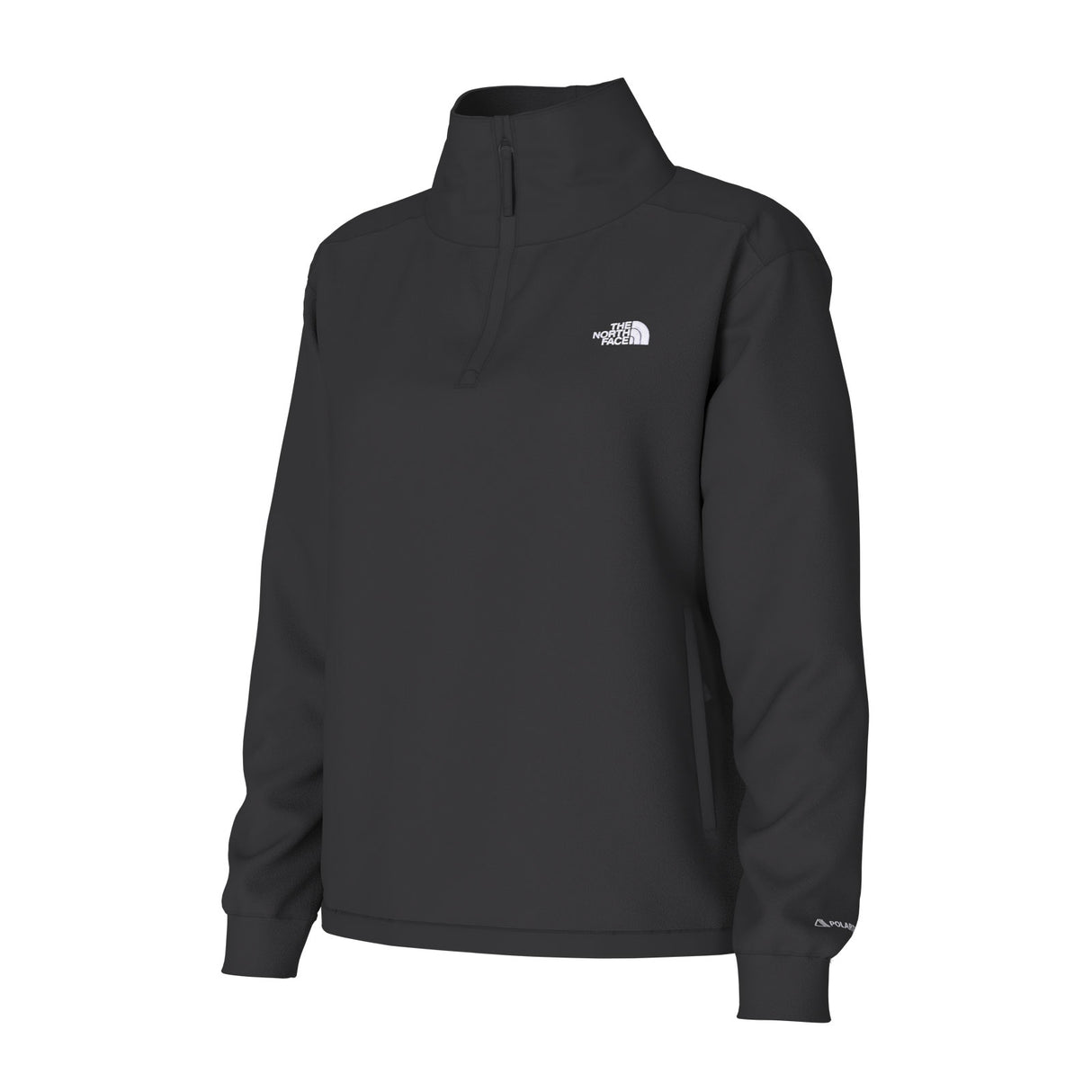 The North Face Alpine Polartec 200 1/4 Zip (Women) - TNF Black Apparel - Top - Long Sleeve - The Heel Shoe Fitters