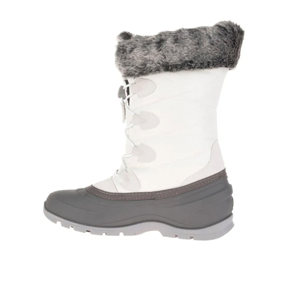 Kamik Momentum 3 Mid Winter Boot (Women) - White Boots - Winter - High - The Heel Shoe Fitters