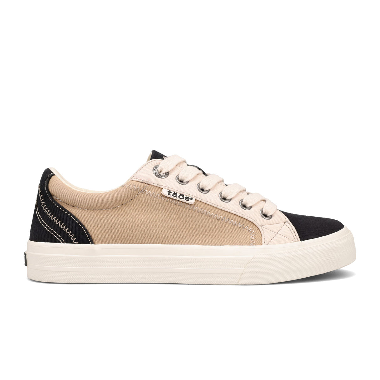 Taos Plim Soul Sneaker (Women) - Black/Tan Multi Athletic - Casual - Lace Up - The Heel Shoe Fitters