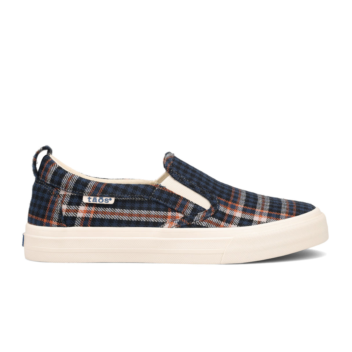Taos Rubber Soul Slip On Sneaker (Women) - Blue Plaid Dress-Casual - Slip On - The Heel Shoe Fitters