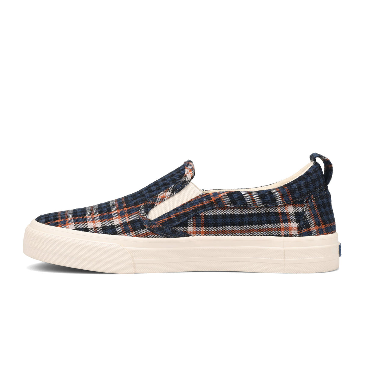 Taos Rubber Soul Slip On Sneaker (Women) - Blue Plaid Dress-Casual - Slip On - The Heel Shoe Fitters