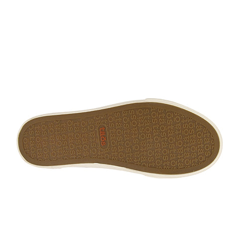 Taos Rubber Soul Slip On Sneaker (Women) - Gray Washed Canvas Dress-Casual - Slip On - The Heel Shoe Fitters