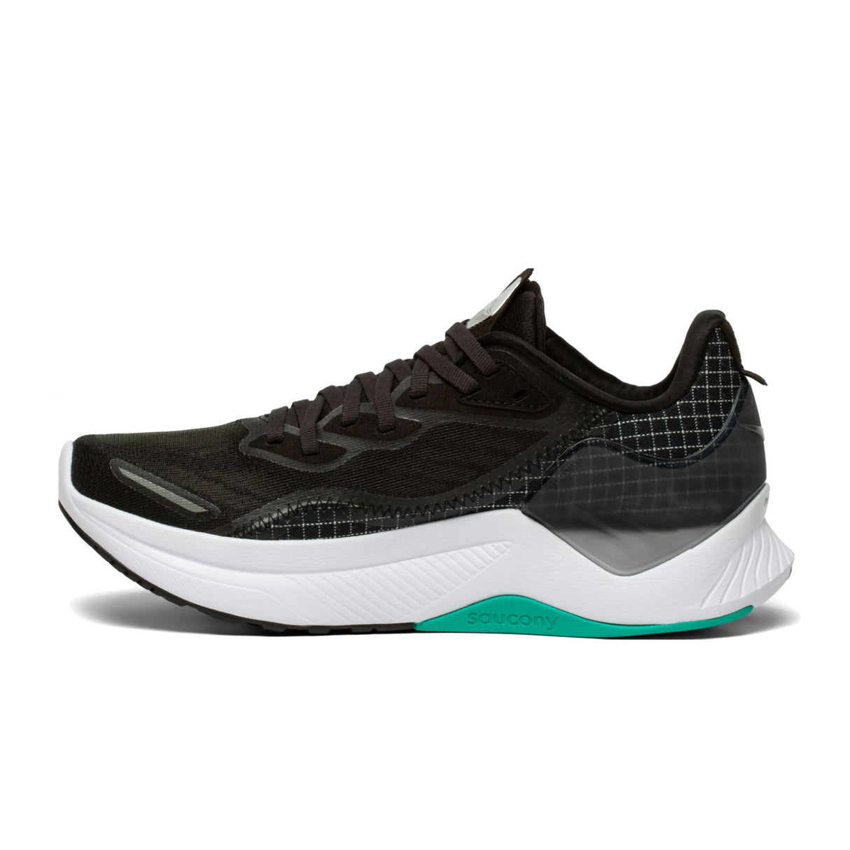 Saucony Endorphin Shift 2 Running Shoe (Women) - Black/White Athletic - Running - Stability - The Heel Shoe Fitters