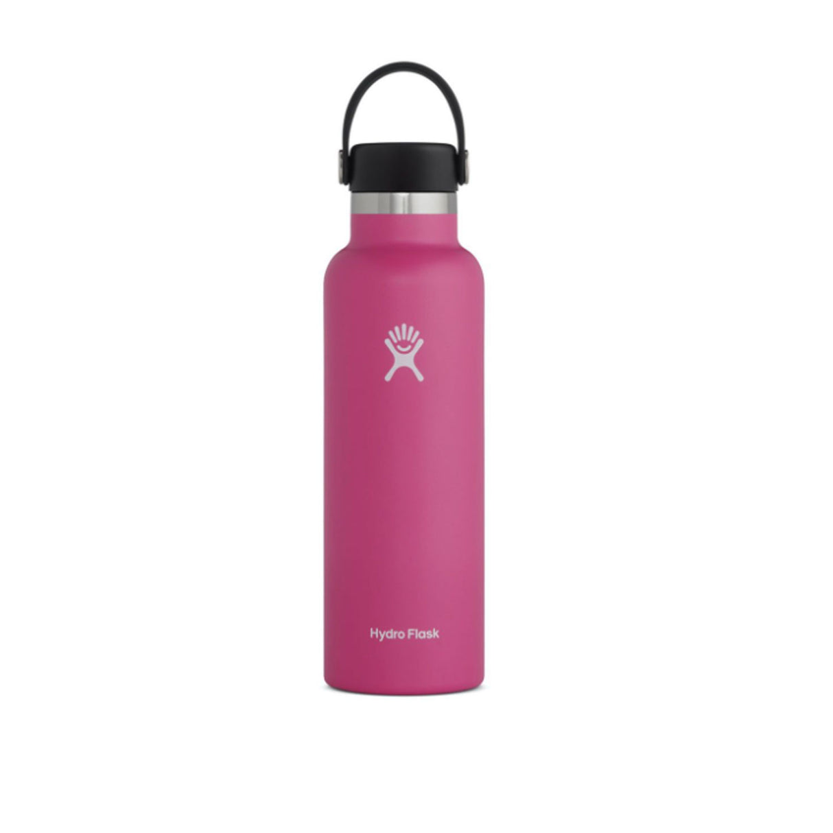 HydroFlask Standard Mouth Water Bottle with Flex Cap 21 oz - Carnation Accessories - Drinkware - The Heel Shoe Fitters