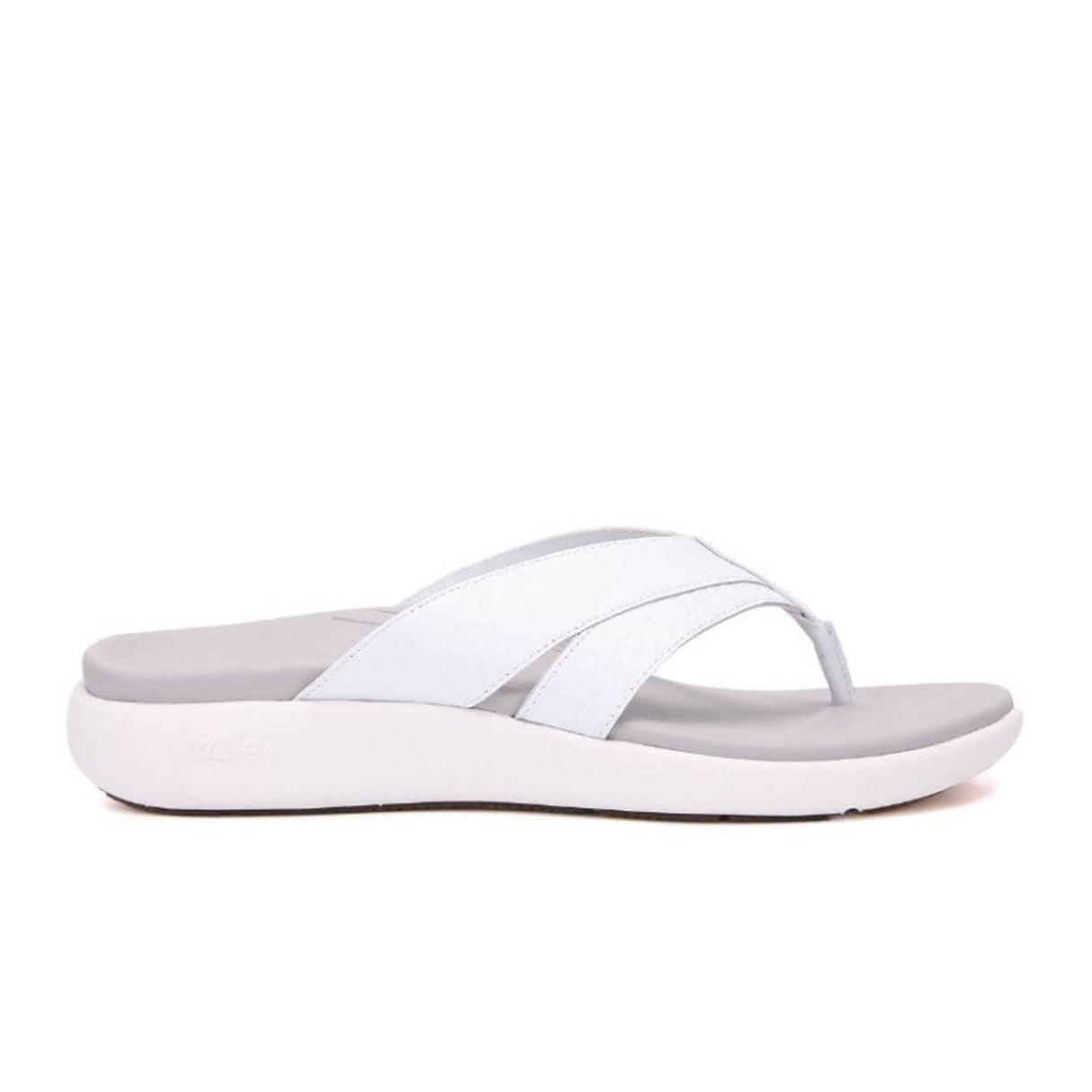 Strole Bliss Sandal (Women) - White Sandal - Thong - The Heel Shoe Fitters