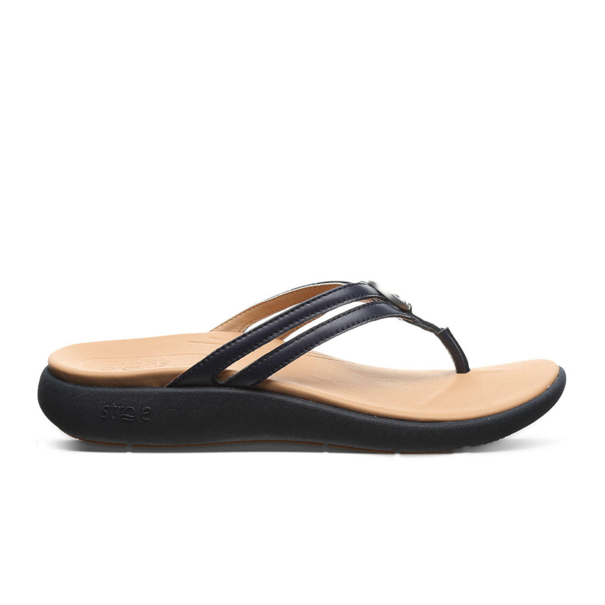 Strole Horizon Thong Sandal (Women) - Navy Sandal - Thong - The Heel Shoe Fitters