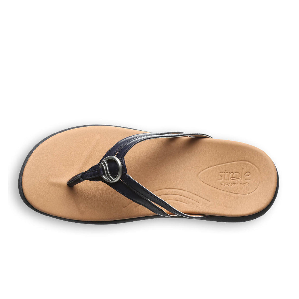 Strole Horizon Thong Sandal (Women) - Navy Sandal - Thong - The Heel Shoe Fitters