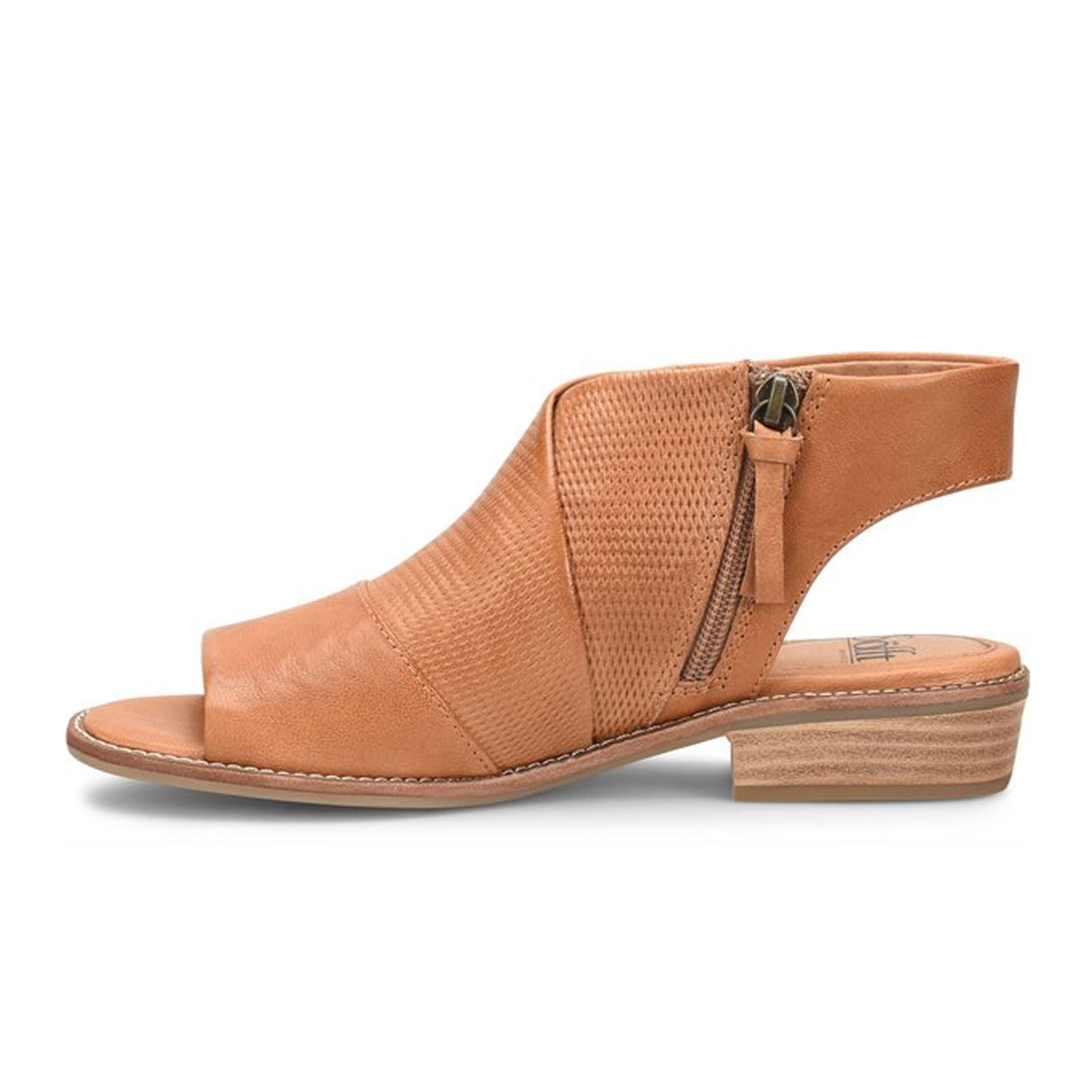 Sofft Natalia Sling Sandal (Women) - Luggage Sandal - Heel/Wedge - The Heel Shoe Fitters