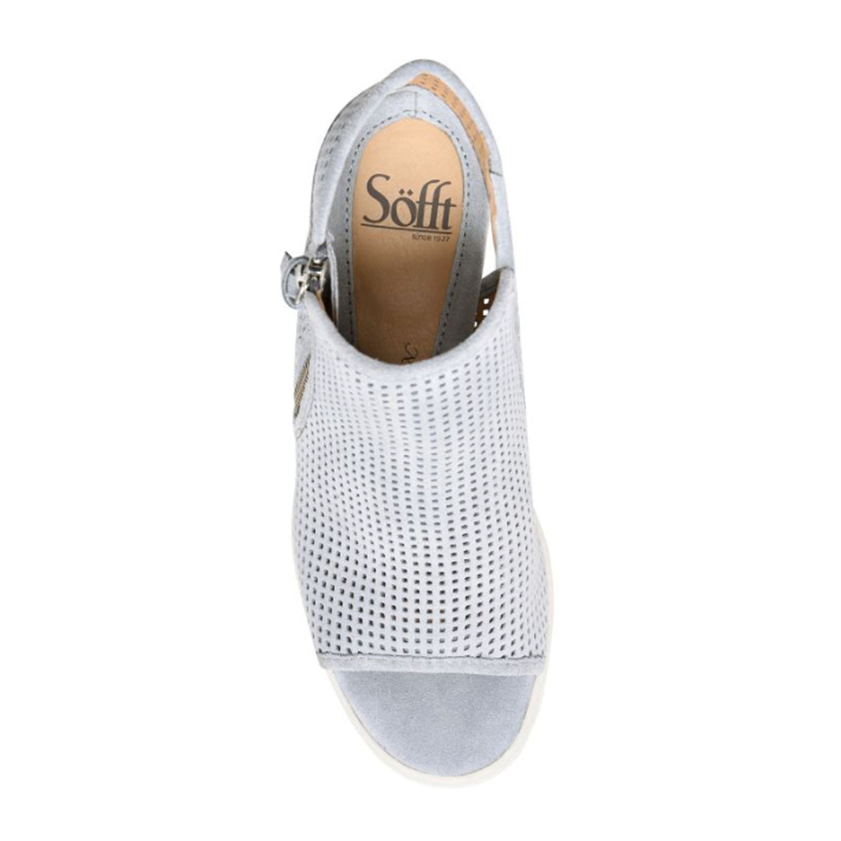 Sofft Ulani Wedge Sandal (Women) - Chambray Sandal - Heel/Wedge - The Heel Shoe Fitters
