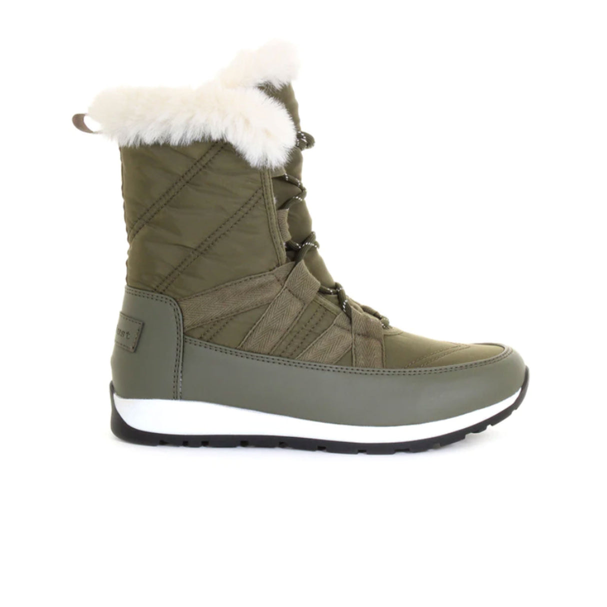 Wanderlust Chery Mid Winter Boot (Women) - Khaki Boots - Winter - Mid Boot - The Heel Shoe Fitters