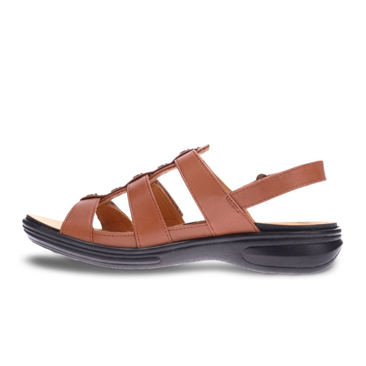 Revere Toledo Backstrap Sandal (Women) - Cognac Sandals - Backstrap - The Heel Shoe Fitters