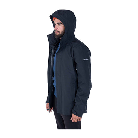 Aparso 3-in-1 Transition Shell Waterproof Jacket (Men) - Muted Black Apparel - Jacket - Winter - The Heel Shoe Fitters