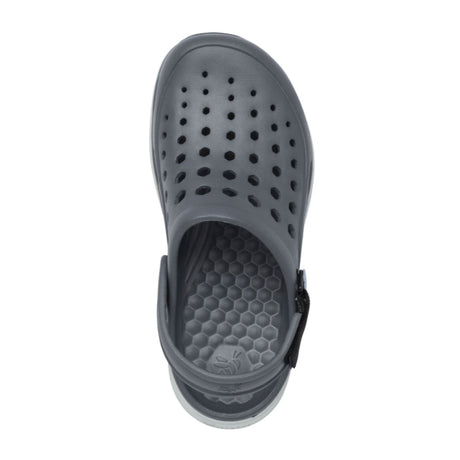 Joybees Modern Clog (Unisex) - Charcoal/Light Grey Sandals - Clog - The Heel Shoe Fitters