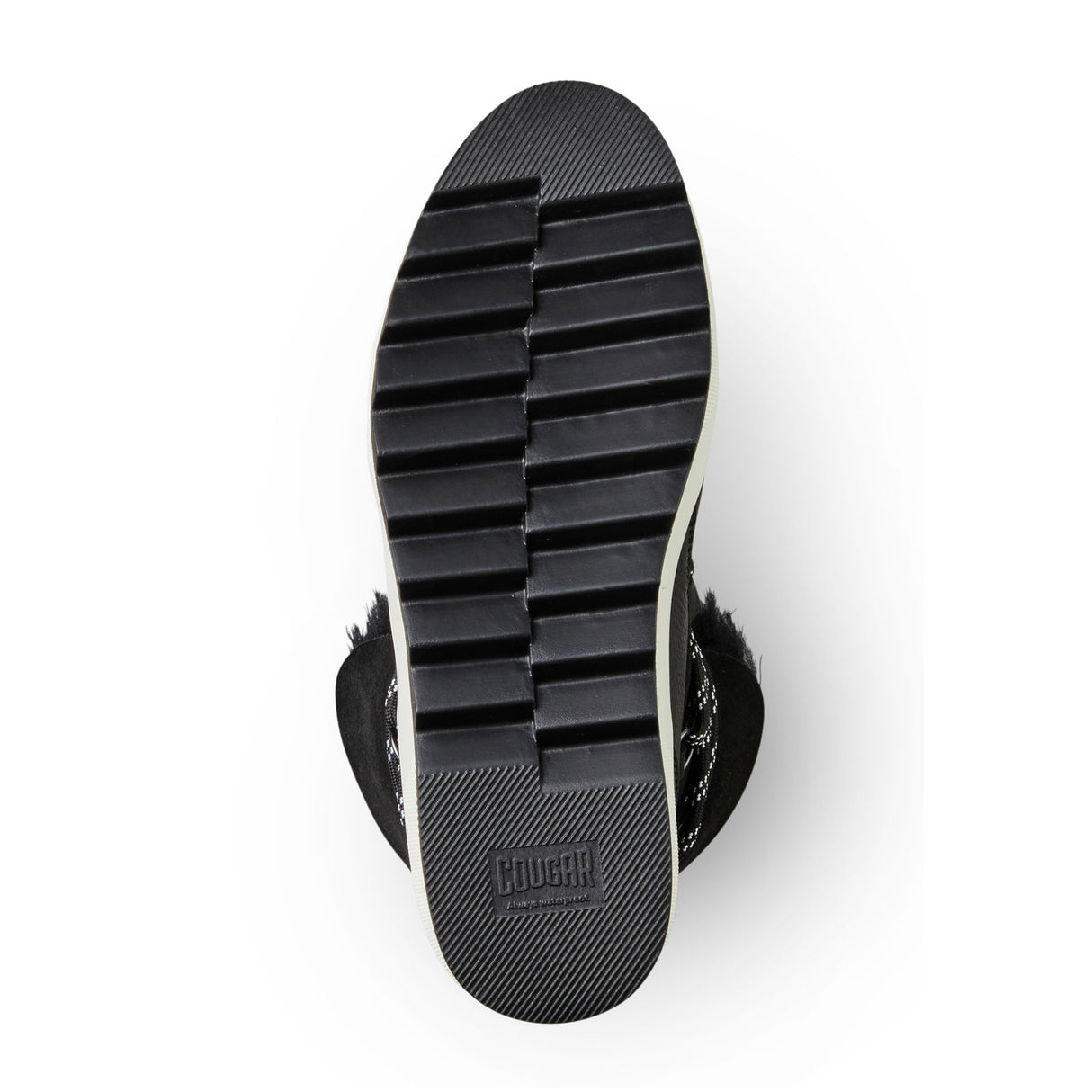 Cougar V-Five Waterproof Boot (Women) - Black Leather/Shearling Boots - Winter - Mid Boot - The Heel Shoe Fitters