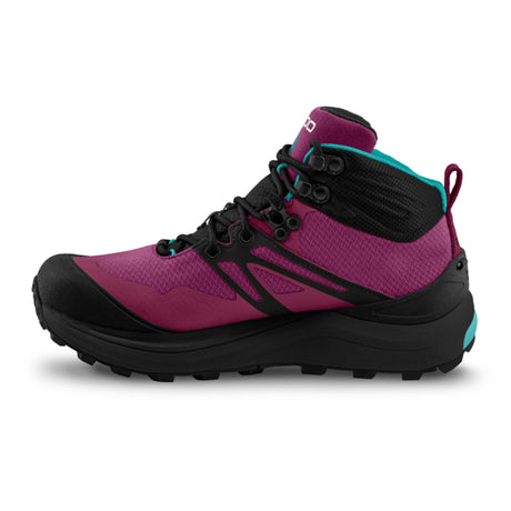 Topo Trailventure 2 Waterproof Hiking Boot (Women) - Raspberry/Black Boots - Hiking - Mid - The Heel Shoe Fitters
