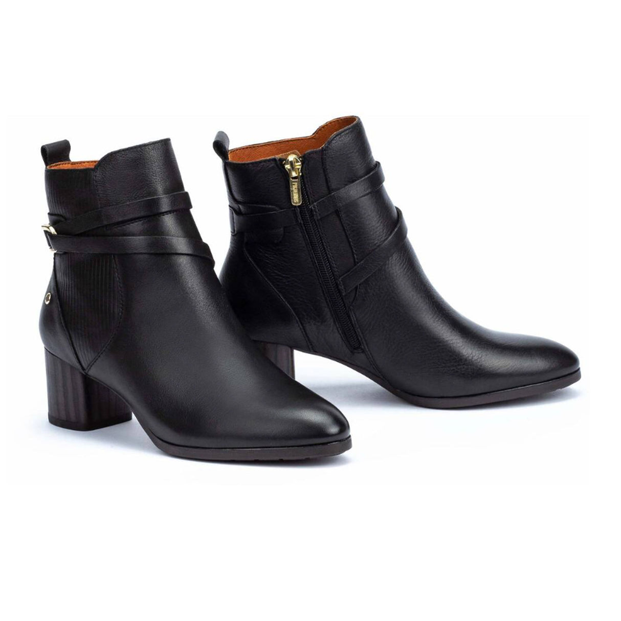 Pikolinos Calafat W1Z-8841 (Women) - Black Boots - Fashion - Mid Boot - The Heel Shoe Fitters
