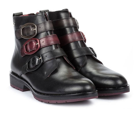 Pikolinos Caravaca W2U-8511C1 (Women) - Black Boots - Fashion - Ankle Boot - The Heel Shoe Fitters