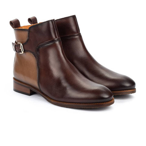 Pikolinos Royal W4D-8760C1 Ankle Boot (Women) - Olmo/Siena Leather Boots - Fashion - Ankle Boot - The Heel Shoe Fitters