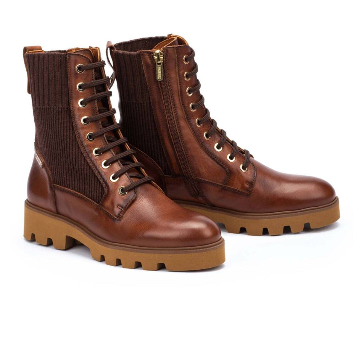 Pikolinos Salamanca W6Y-8522C1 Mid Boot (Women) - Cuero Leather/Textile Boots - Fashion - Mid Boot - The Heel Shoe Fitters