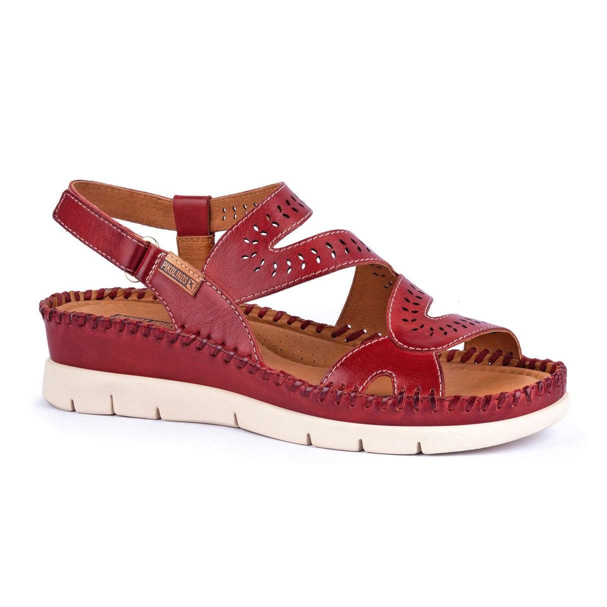 Pikolinos Altea W7N-0931 Backstrap Sandal (Women) - Sandia Leather Sandal - Backstrap - The Heel Shoe Fitters