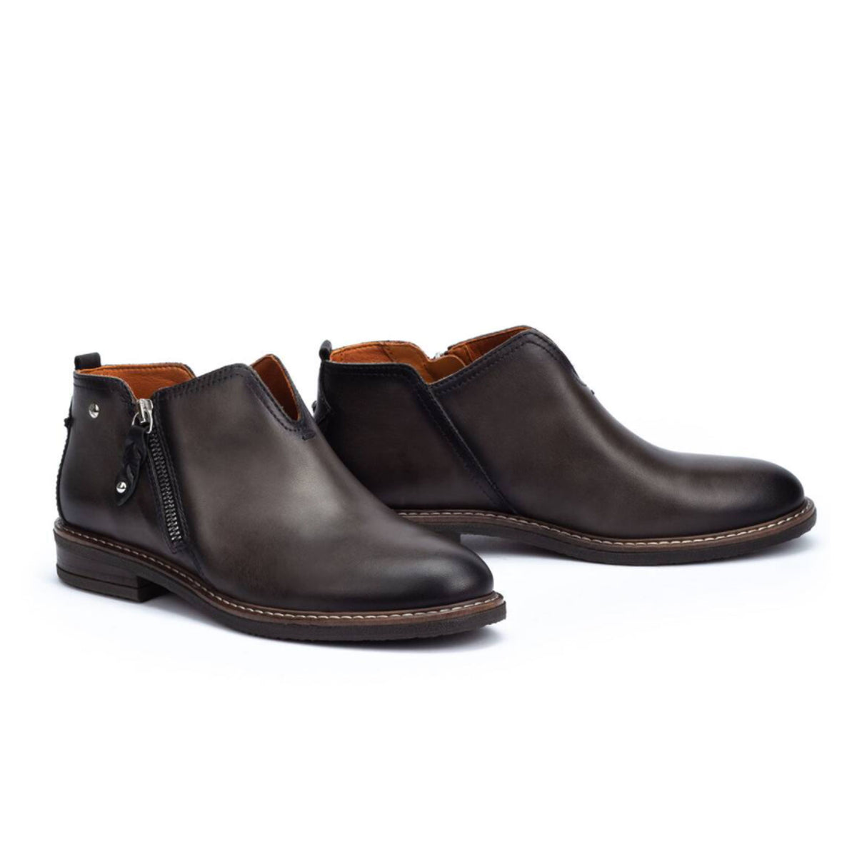 Pikolinos Aldaya W8J-7501C1 Ankle Boot (Women) - Lead Leather Boots - Fashion - Ankle Boot - The Heel Shoe Fitters