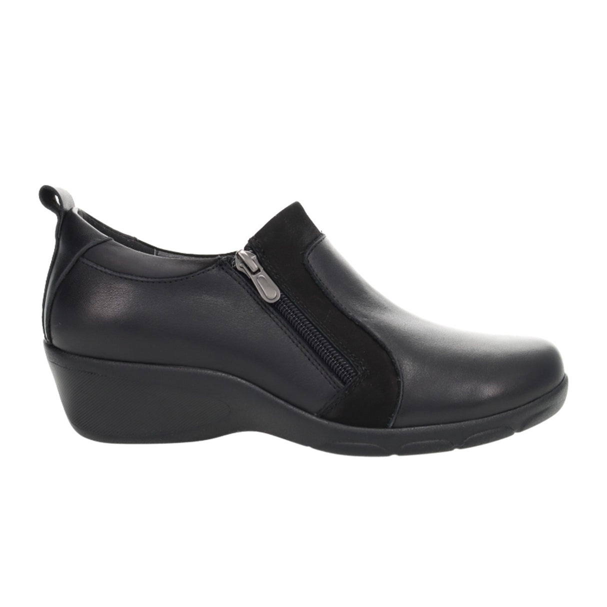 Propet Wendy Slip On (Women) - Black Dress-Casual - Slip On - The Heel Shoe Fitters