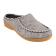 Taos Woolma Clog (Women) - Grey Dress-Casual - Slip Ons - The Heel Shoe Fitters