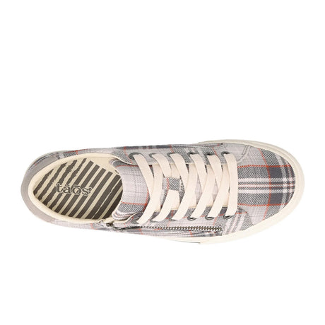 Taos Z Soul Sneaker (Women) - Grey Plaid Dress-Casual - Sneakers - The Heel Shoe Fitters