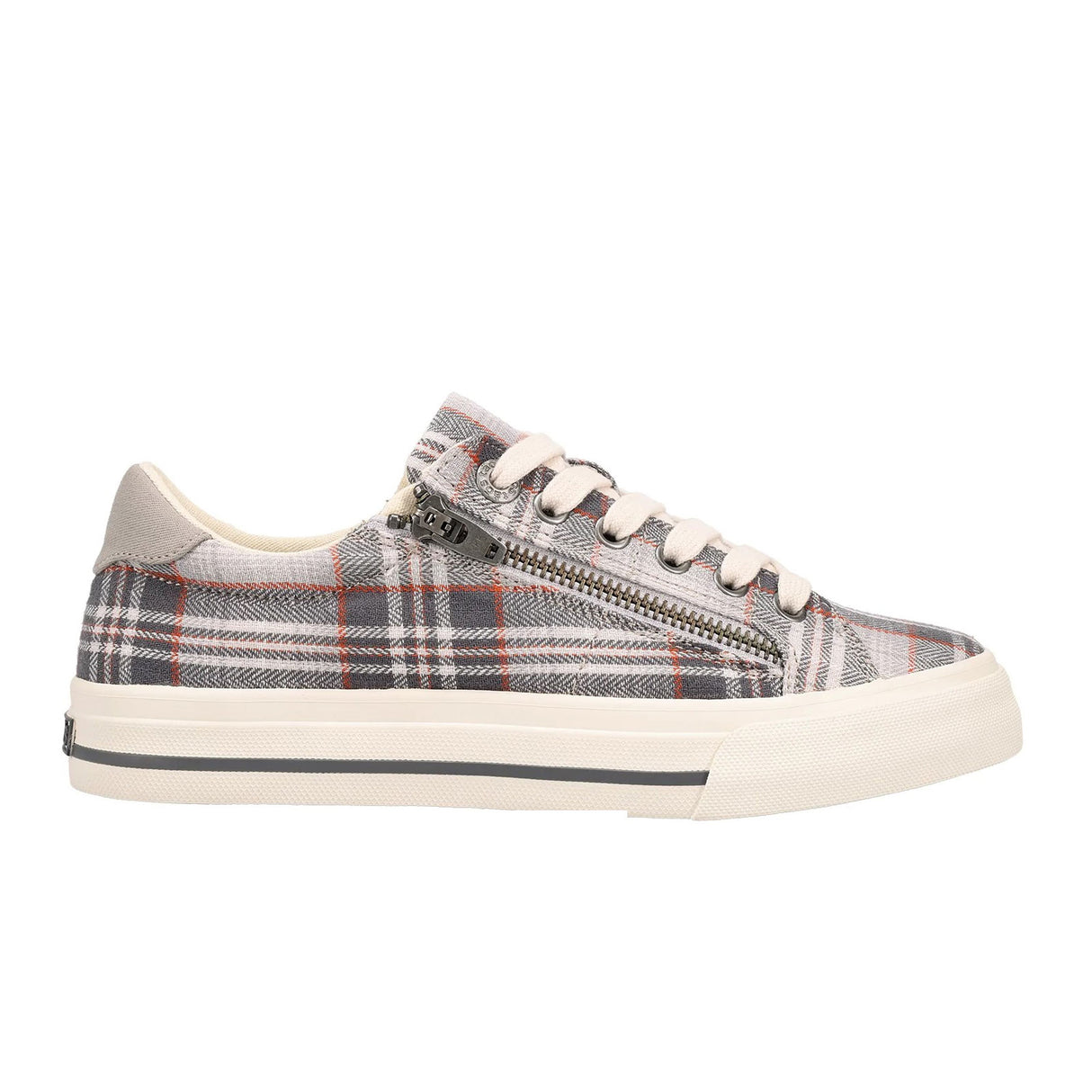Taos Z Soul Sneaker (Women) - Grey Plaid Dress-Casual - Sneakers - The Heel Shoe Fitters