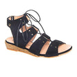 Eric Michael Cobra (Women) - Black Sandals - Backstrap - The Heel Shoe Fitters