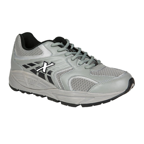 Xelero Matrix One (Men) - Grey/Black Athletic - Walking - The Heel Shoe Fitters