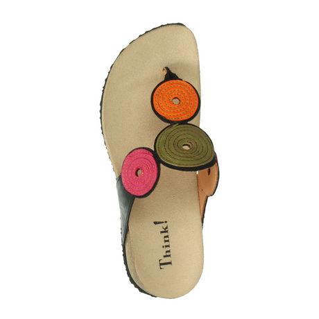 Think! Julia Circles Sandal (Women) Sandal - Thong - The Heel Shoe Fitters
