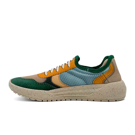 Psudo Court Sneaker (Men) - Forest Green/Light Blue Athletic - Athleisure - The Heel Shoe Fitters