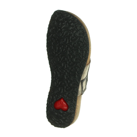 Think! Julia Sandal (Women) - Taupe/Kombi Sandal - Thong - The Heel Shoe Fitters