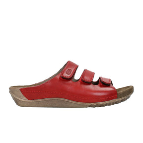 Wolky Nomad Slide Sandal (Women) - Red Sandal - Slide - The Heel Shoe Fitters