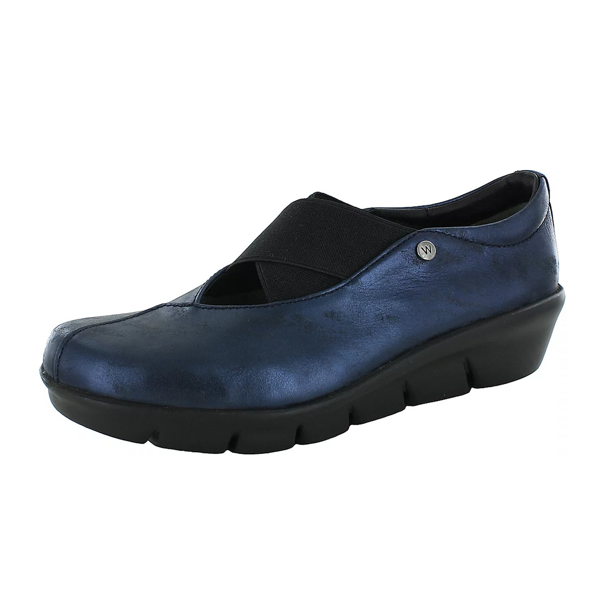 Wolky Cursa Slip On (Women) - Navy Dress-Casual - Slip On - The Heel Shoe Fitters