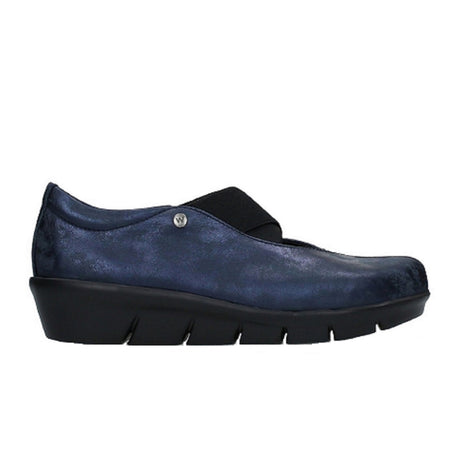 Wolky Cursa Slip On (Women) - Navy Dress-Casual - Slip On - The Heel Shoe Fitters