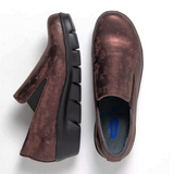 Wolky Mesita Slip On (Women) - Mahogany Brown Dress-Casual - Slip On - The Heel Shoe Fitters