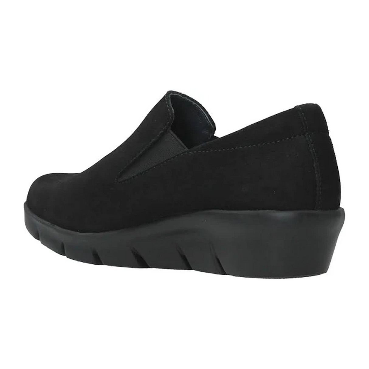 Wolky Mesita Slip On (Women) - Black Dress-Casual - Slip On - The Heel Shoe Fitters